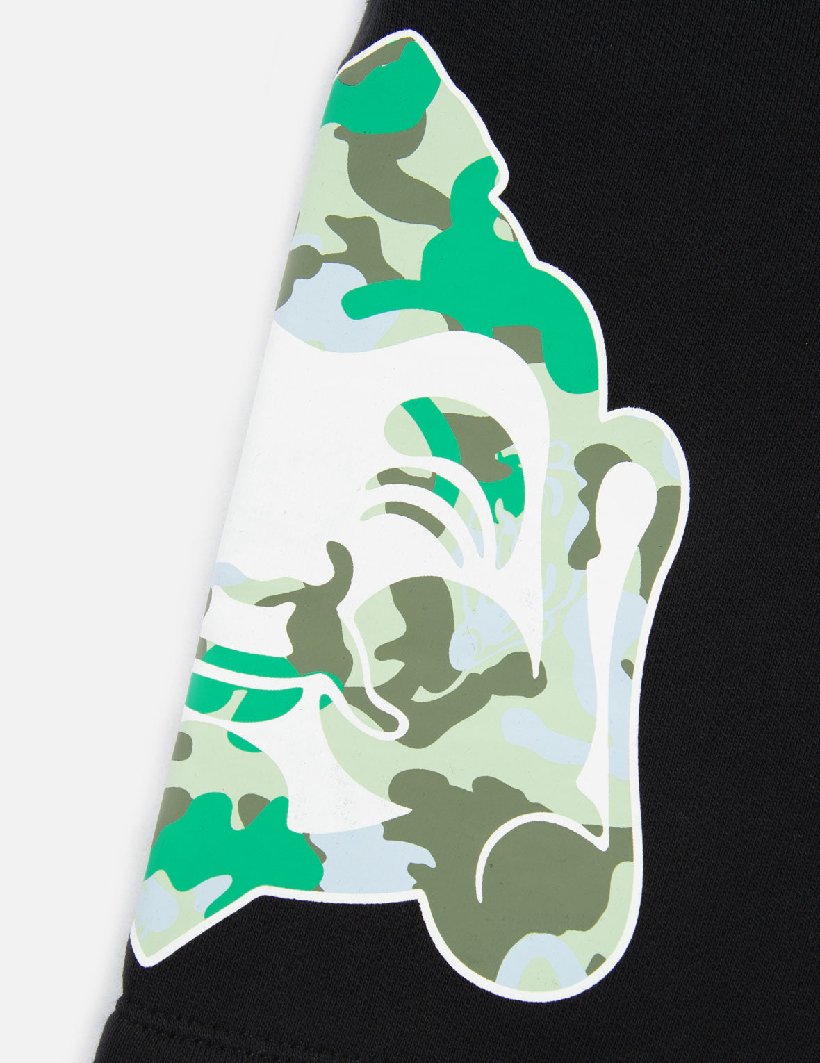 Camouflage Godhead Print Sweat Shorts