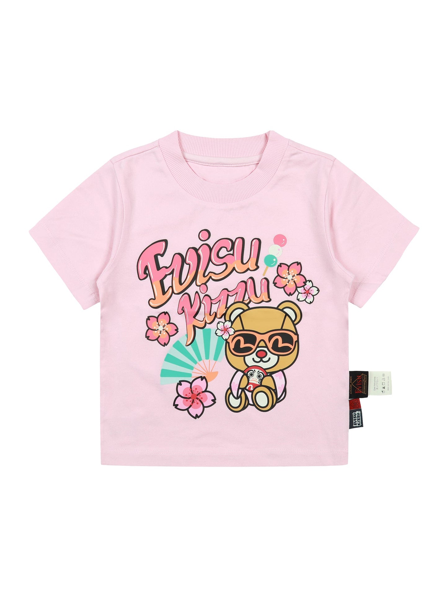 Bear in Kimono Graphic Print Regular Fit T-shirt