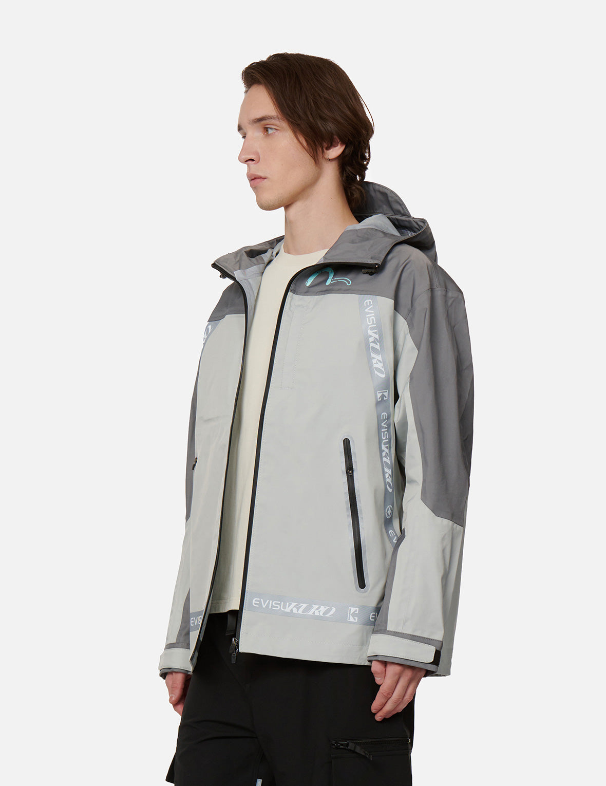 Logo條幅夾棉防風夾克