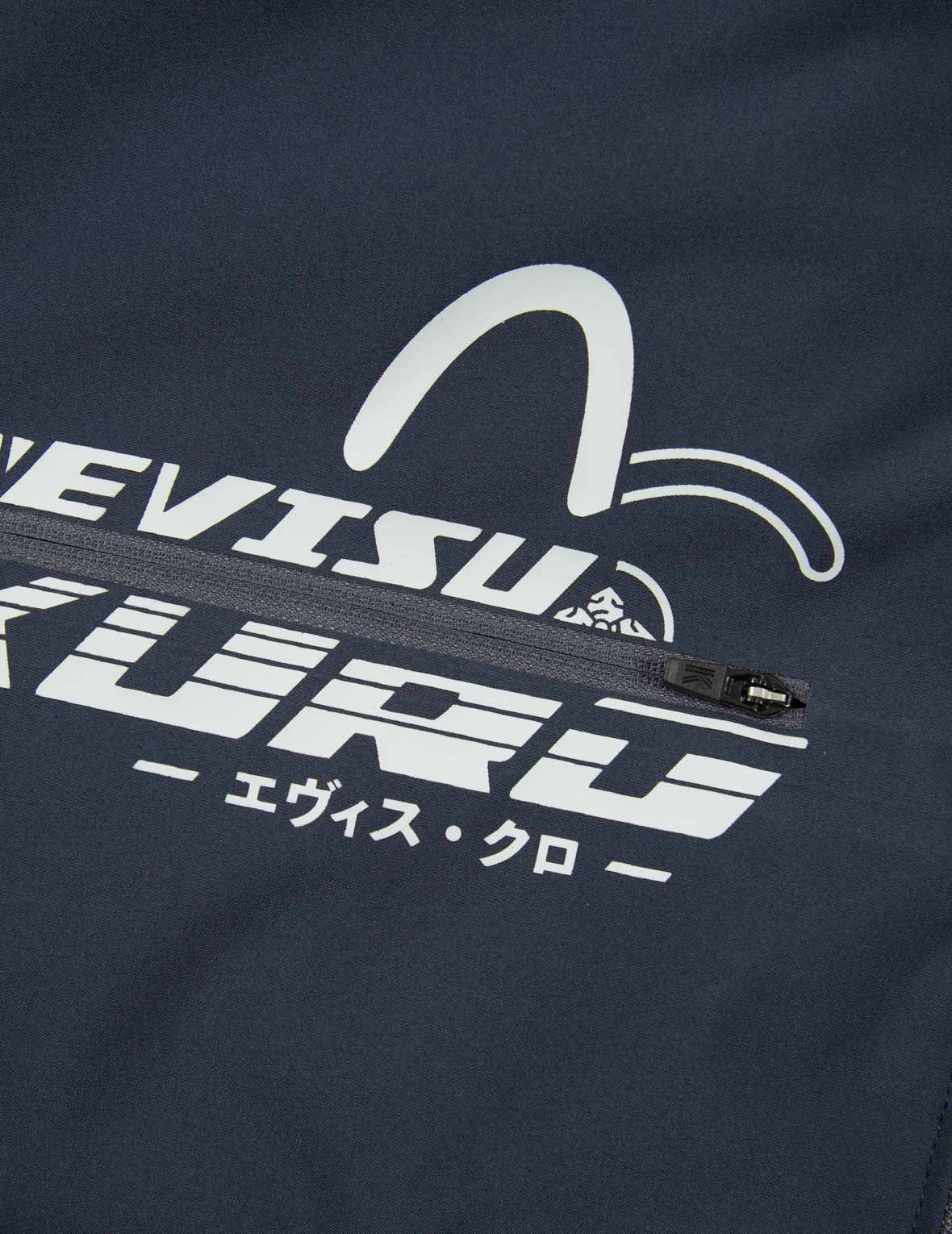 移動式PVC海鷗拼貼羽絨夾克