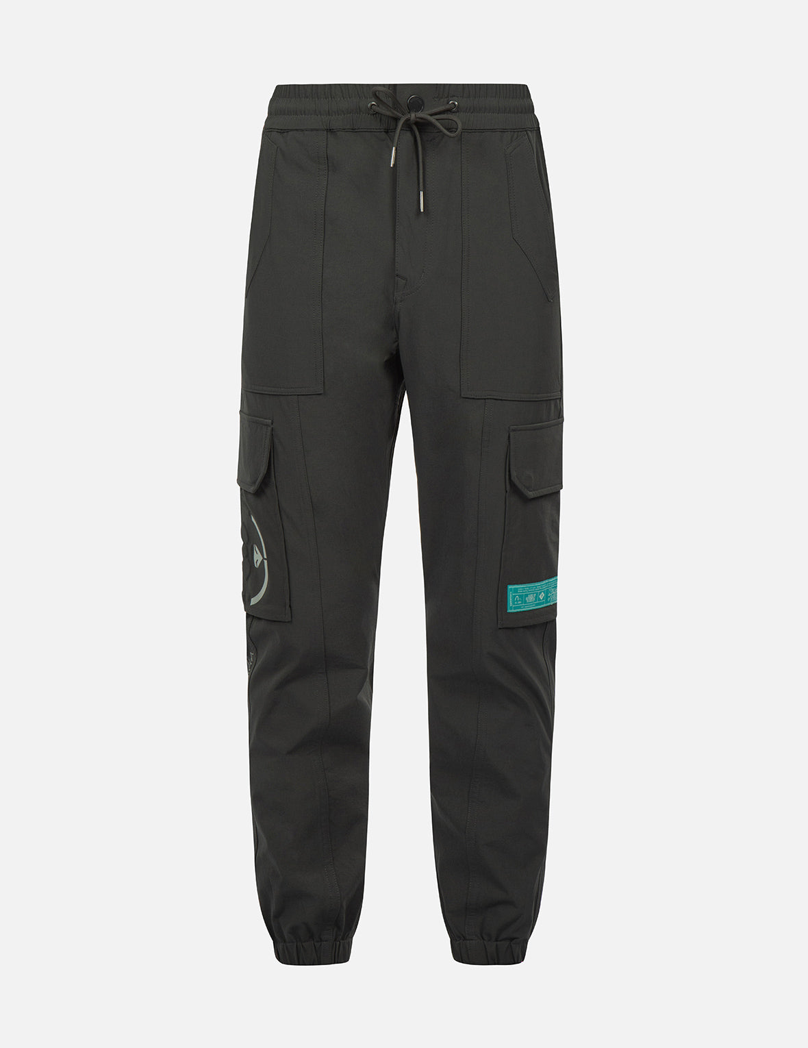 Seagull Print Cargo Pants