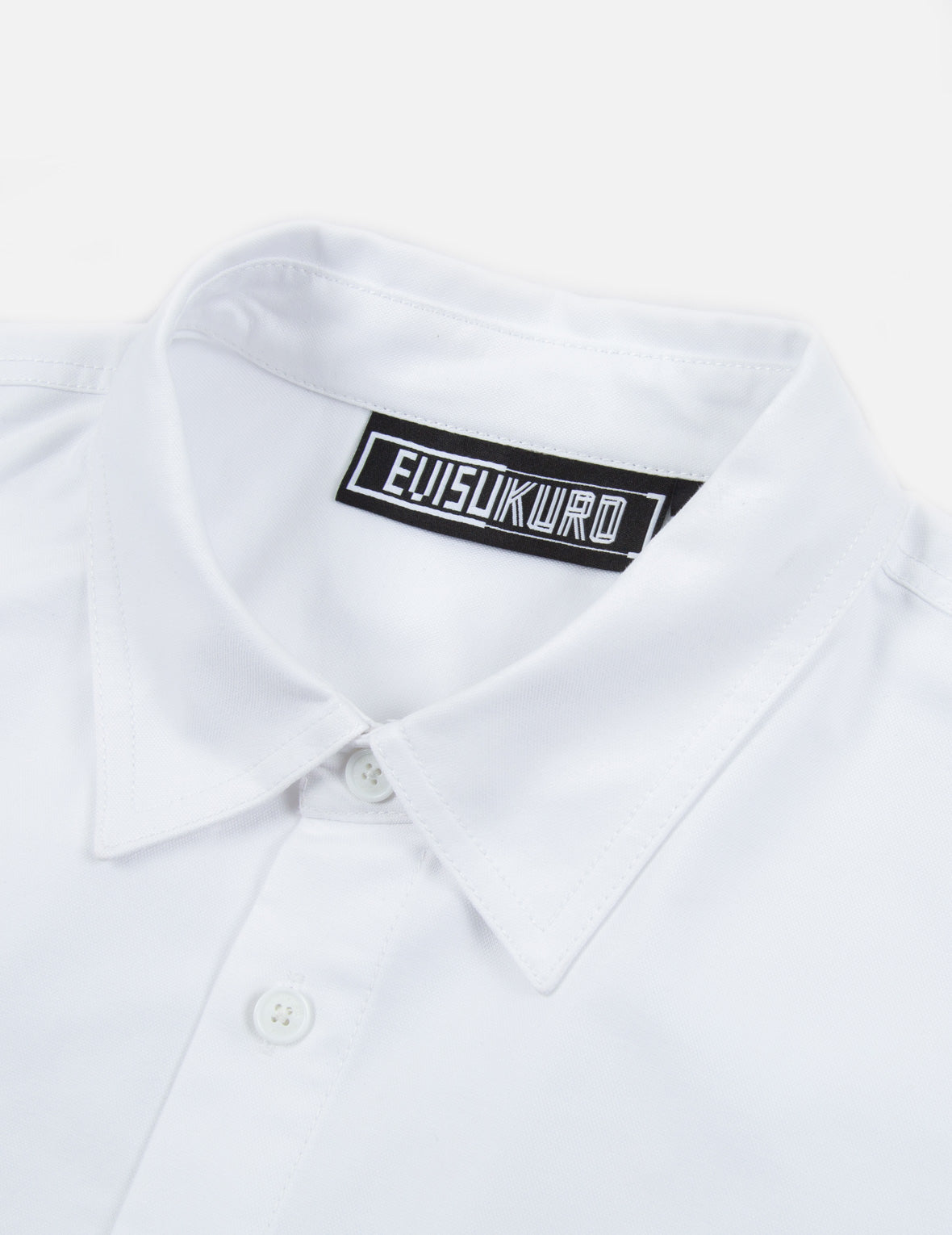 Graffiti Logo Foil Print Seagull Oxford Shirt