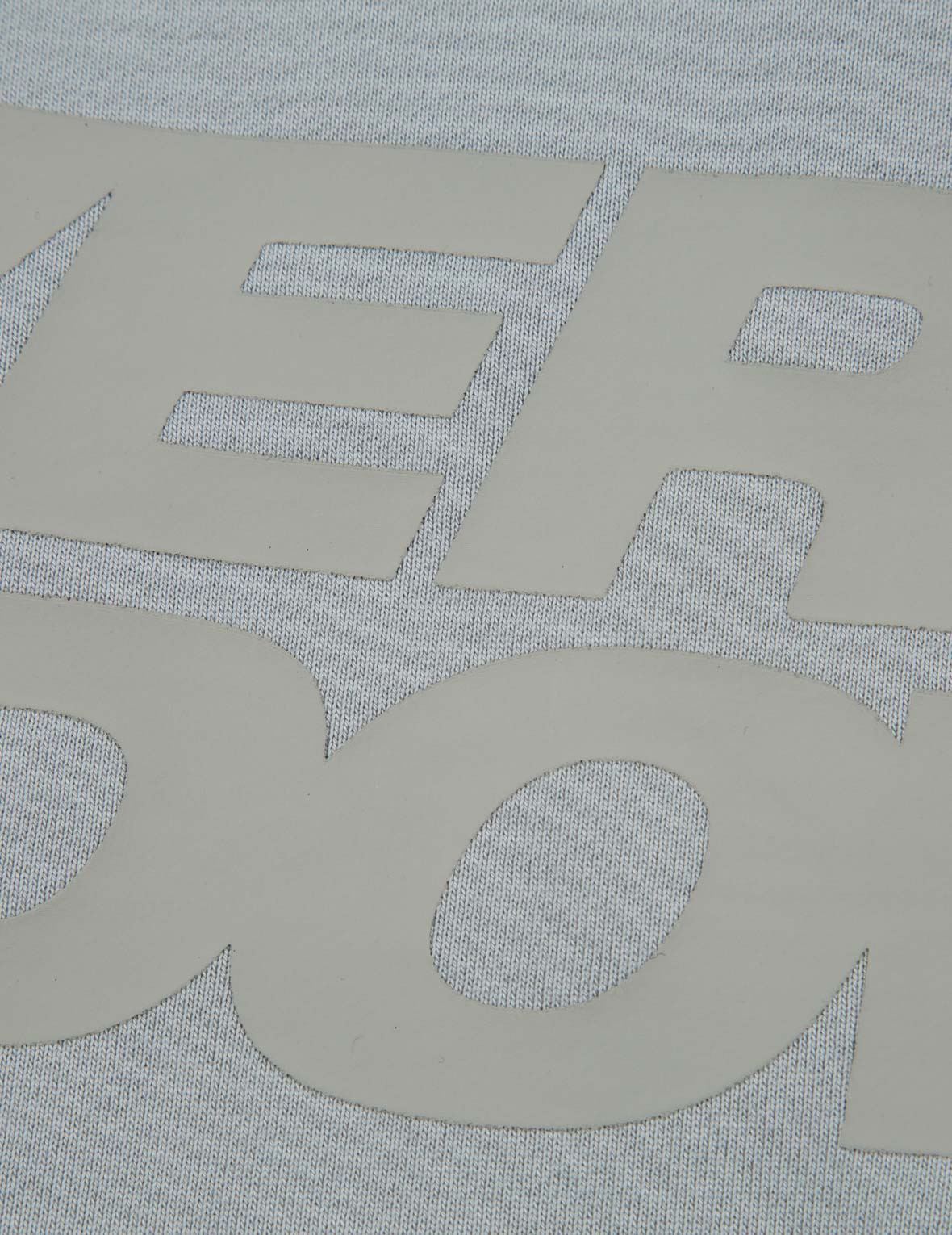 Transparent Seagull Badge Logo Print Sweatshirt