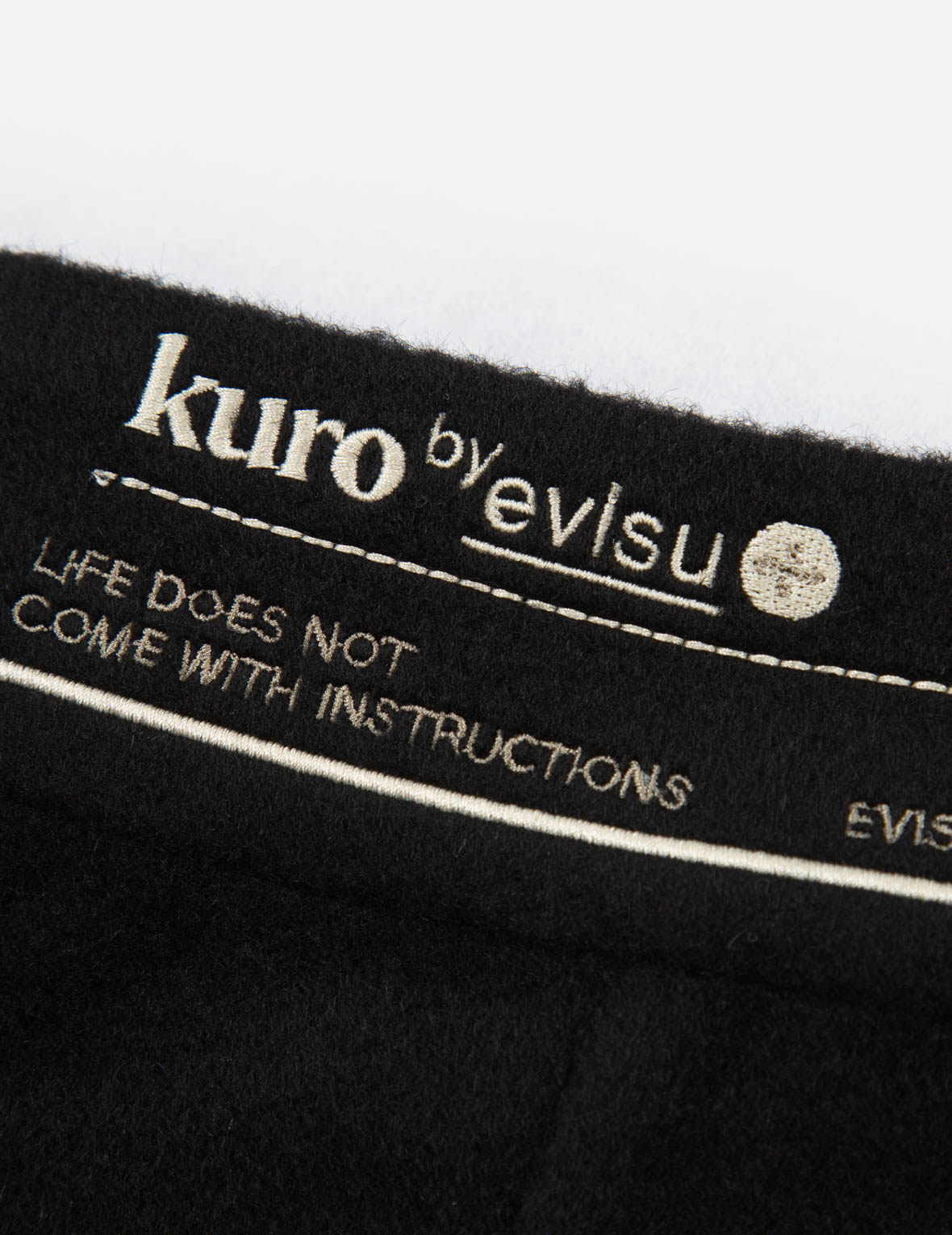 個性口號刺繡腰帶半身裙