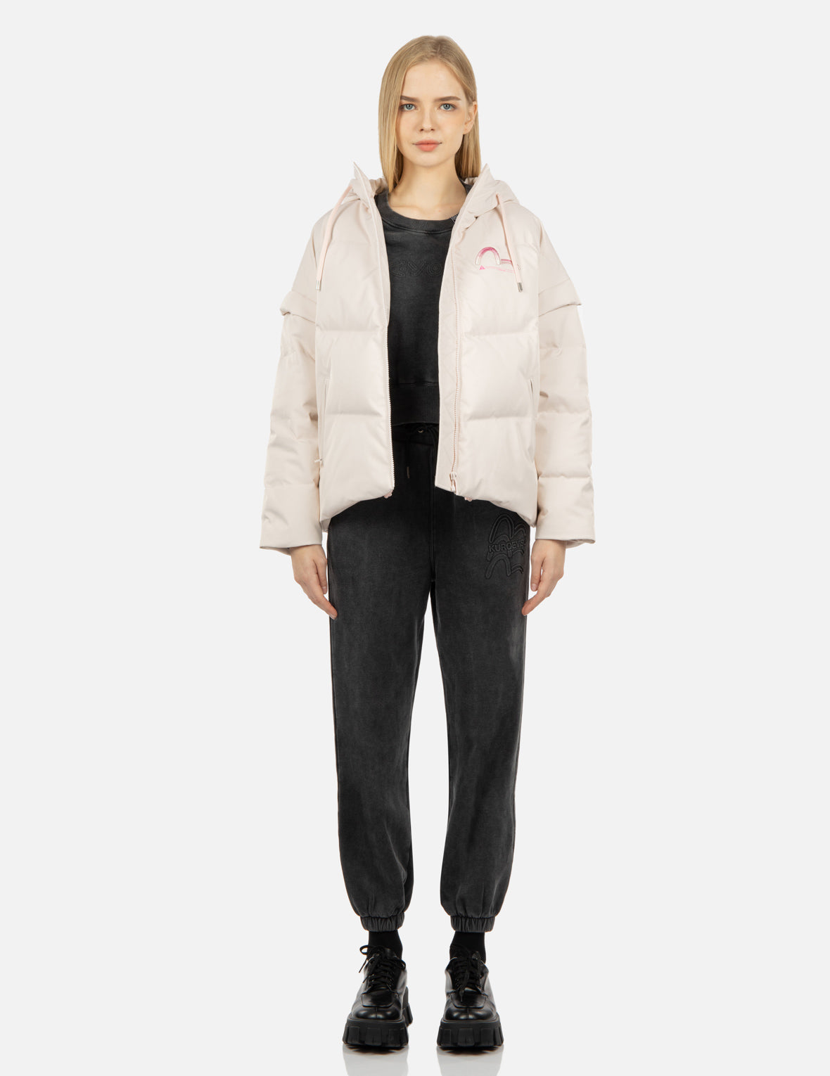 Logo及海鷗凸印運動褲