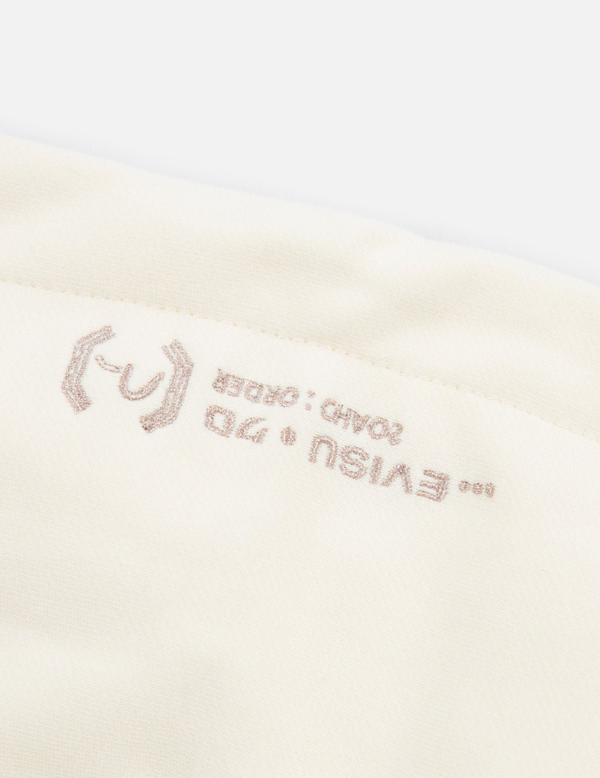 漸變融化效果Logo印花連帽衛衣