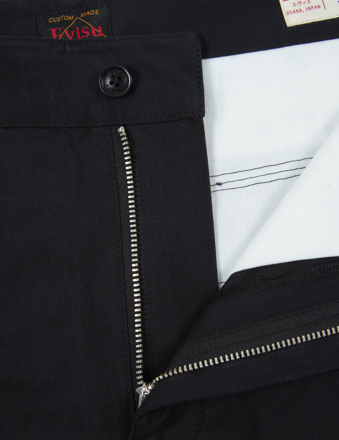 家花刺繡闊腿束腳褲