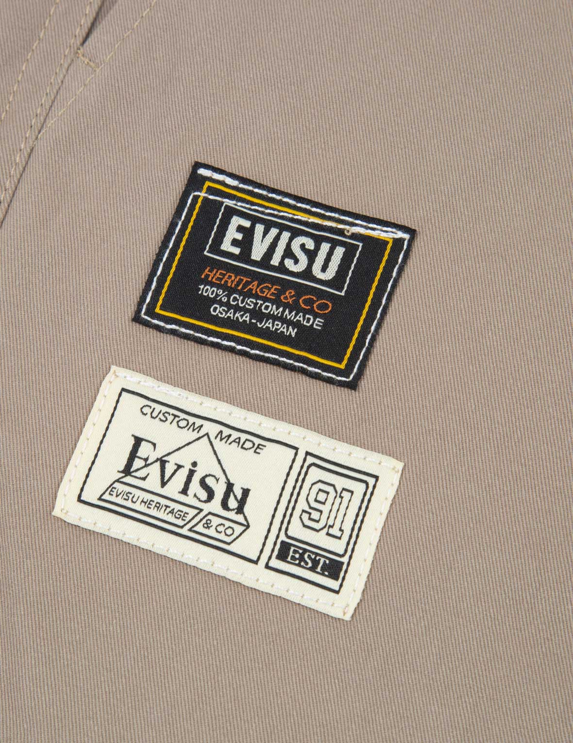 家花刺繡闊腿束腳褲