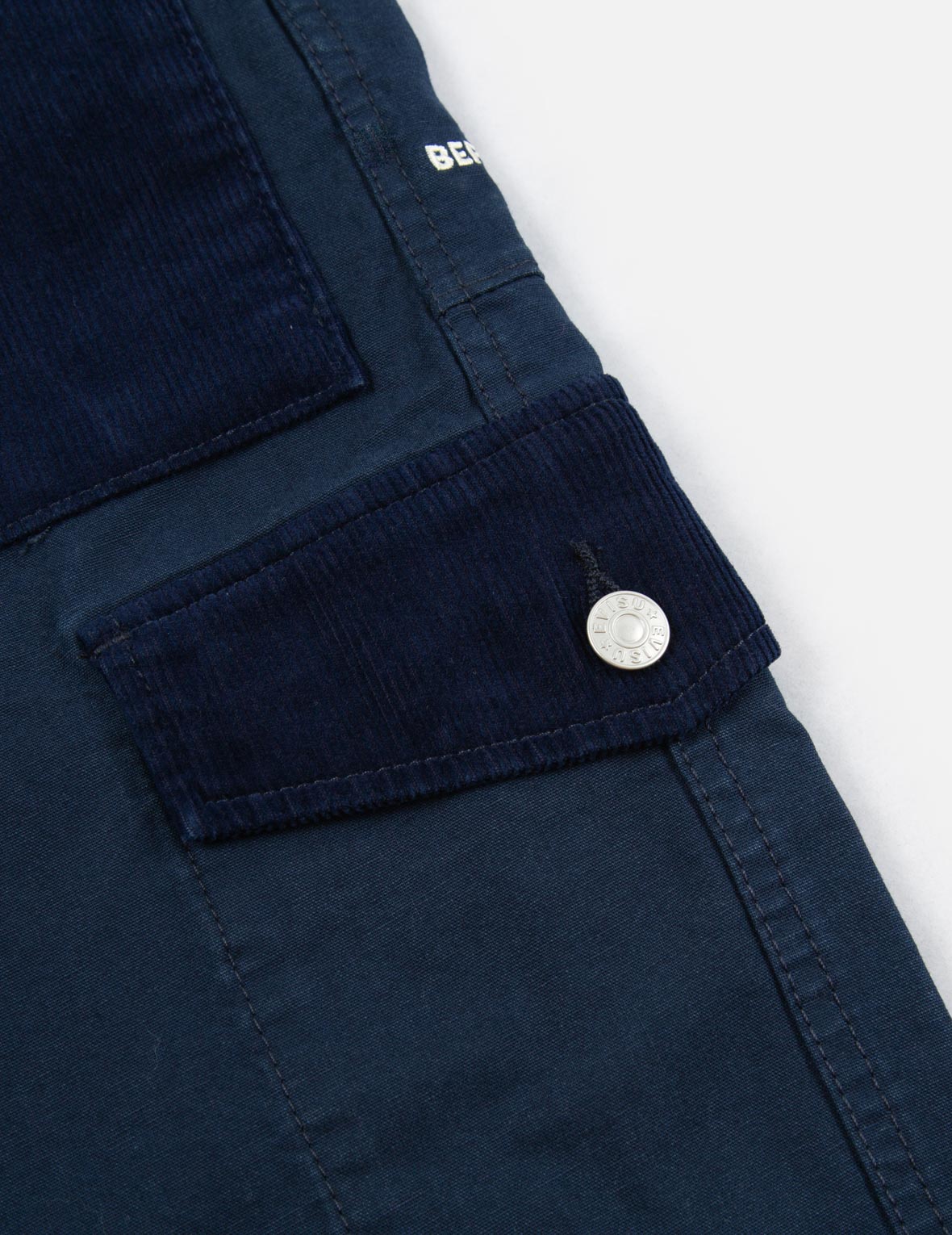 Seagull and Logo Embroidery Cargo Pants