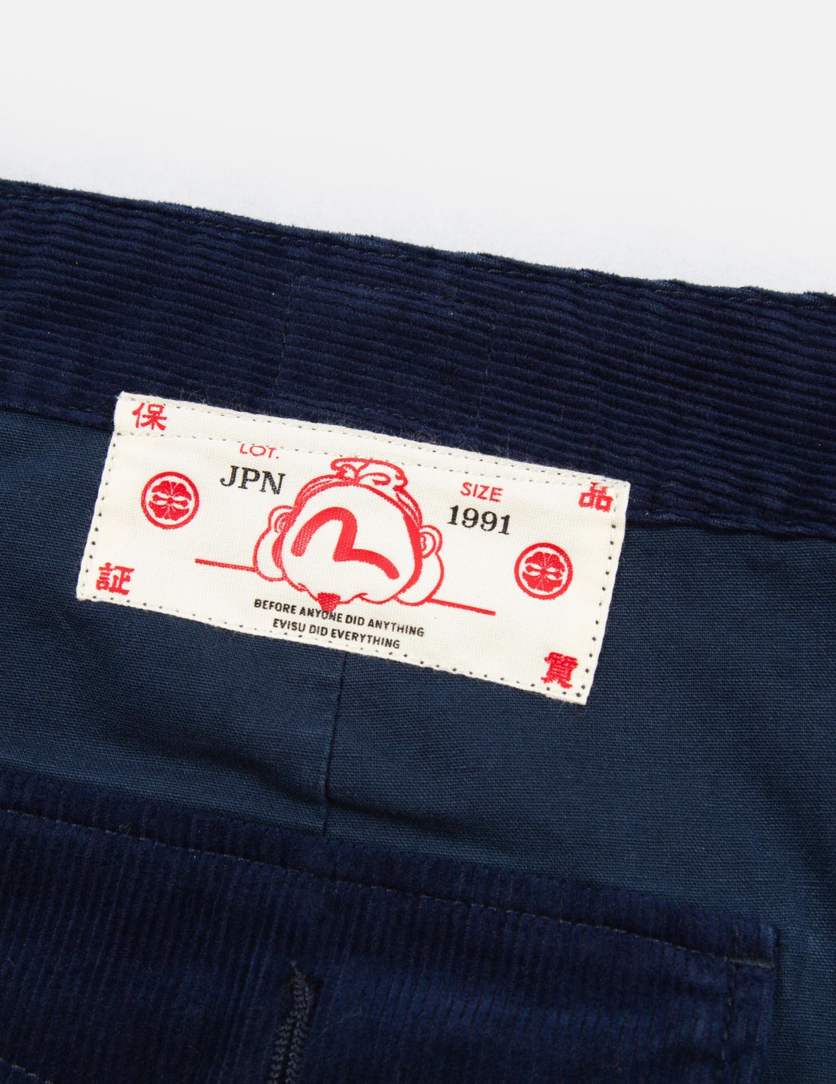 Seagull and Logo Embroidery Cargo Pants