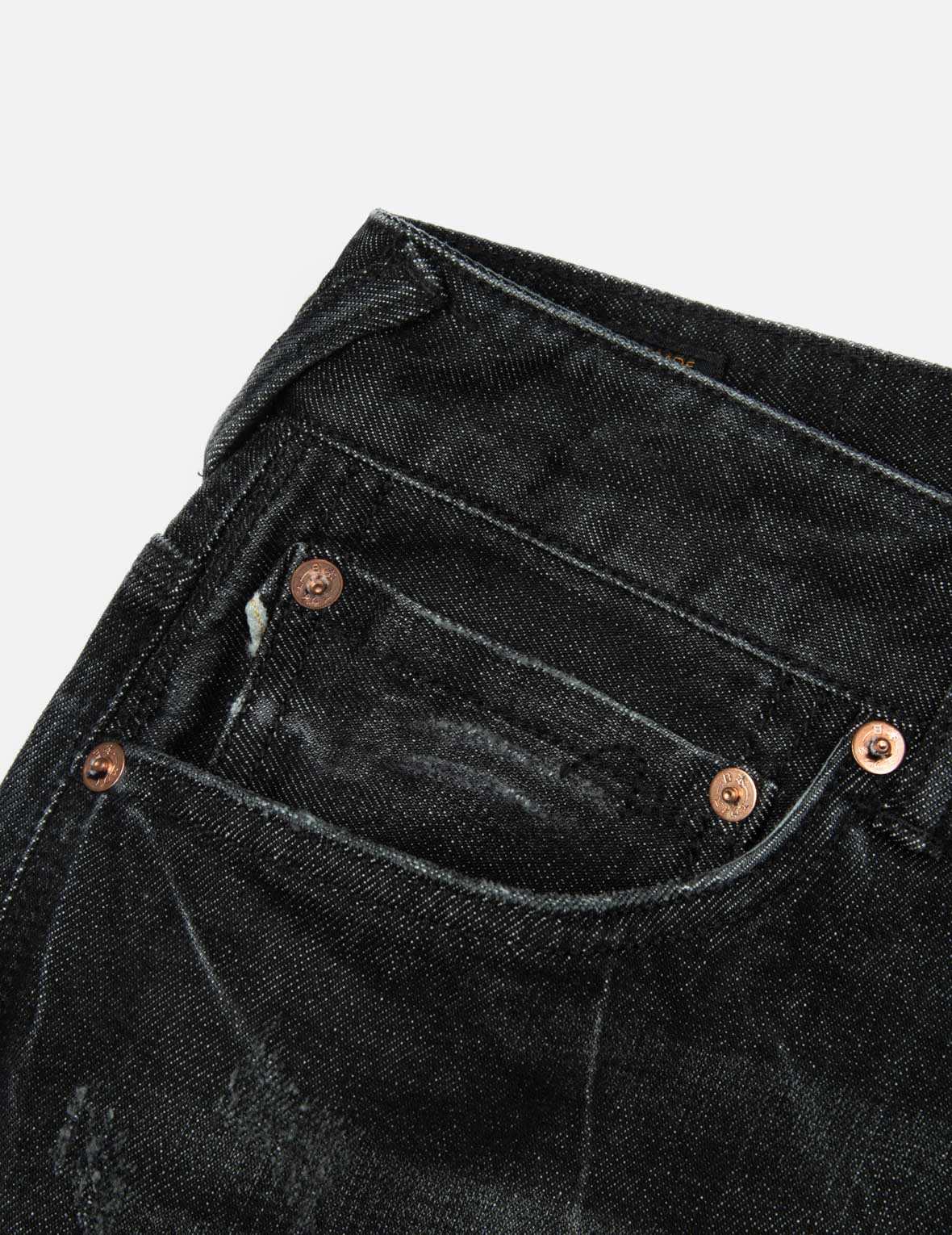 洗水海鷗刺繡時尚版型牛仔褲