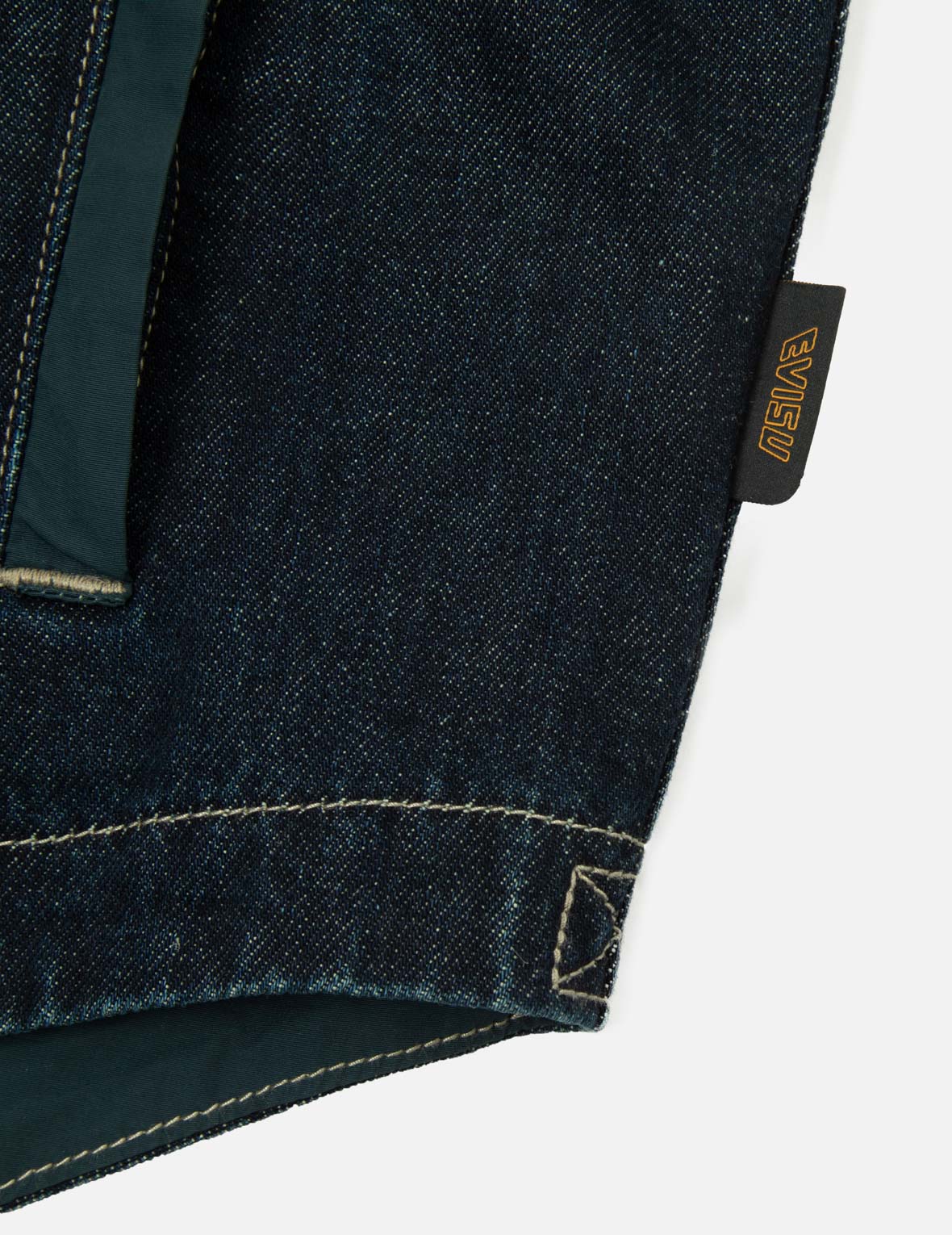 Logo Print Loose Fit Hooded Denim Shirt Jacket