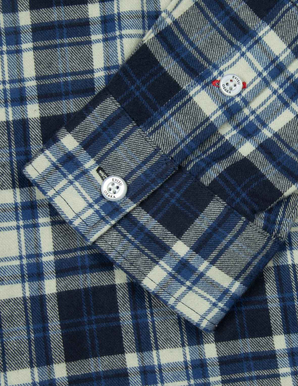 Multi-logo Daicock Print Relax Fit Check Shirt