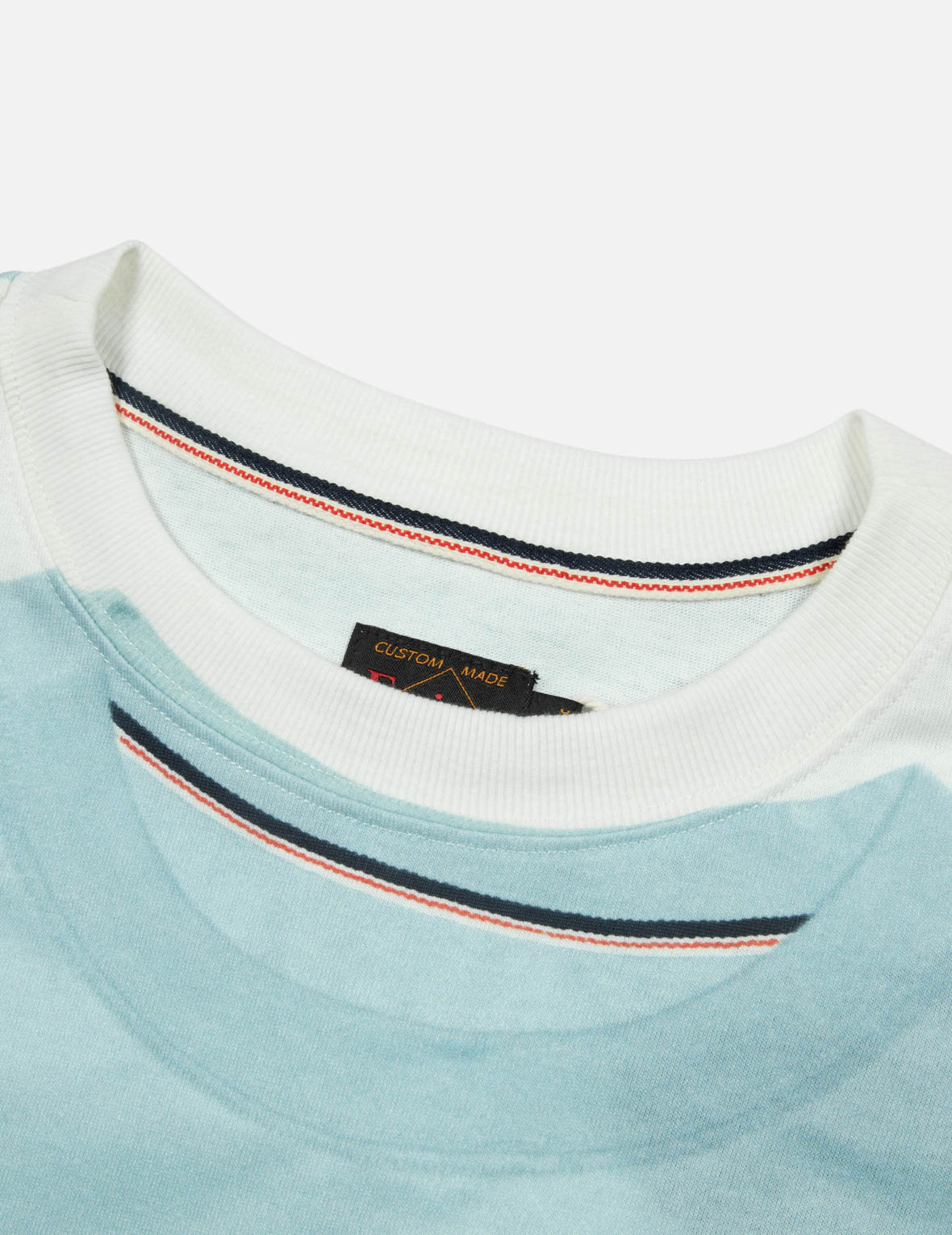 2-in-1 Logo and Seagull Print Loose Fit T-shirt