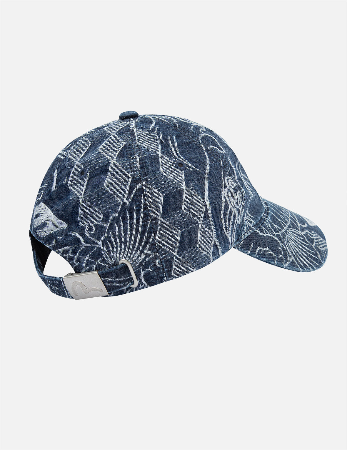 Allover Japanese Pattern Jacquard Cap