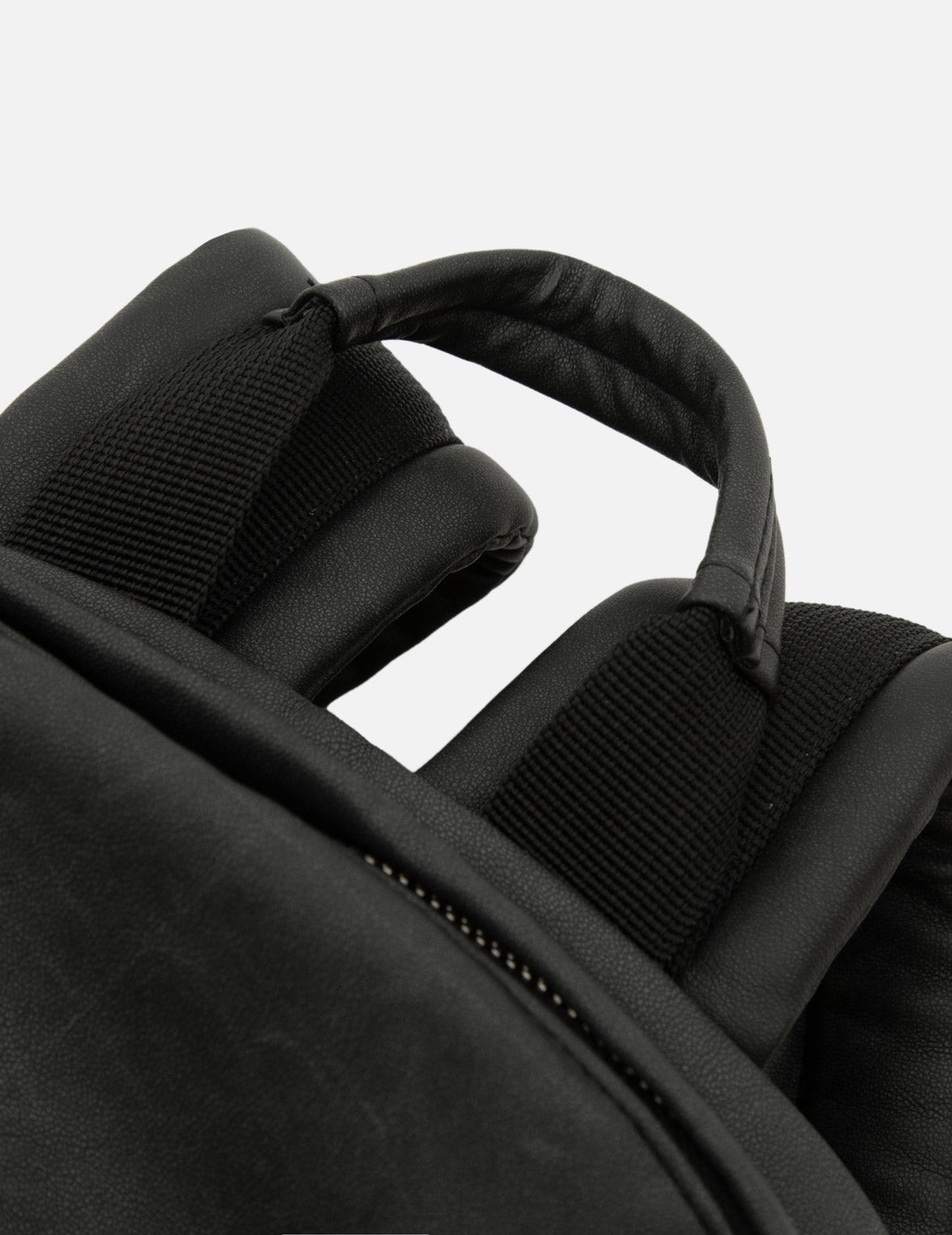 Seagull Embroidery Vegan Leather Backpack