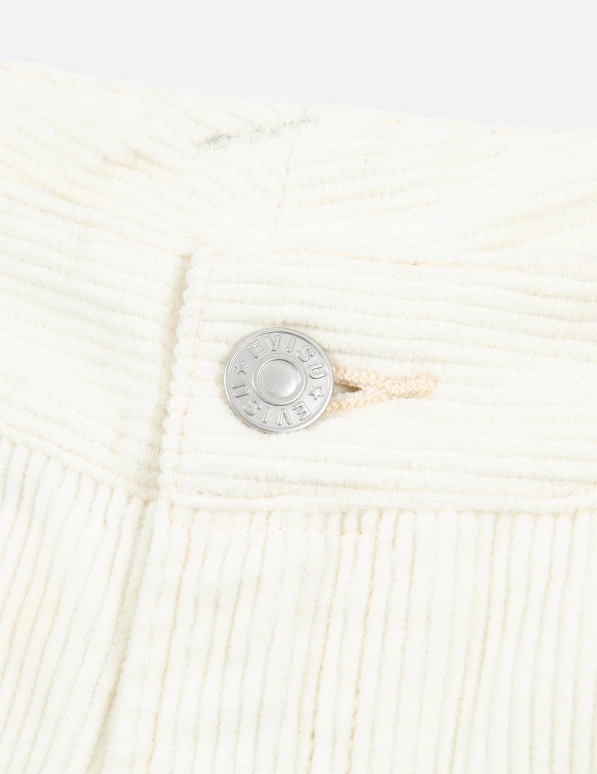 Seagull Embroidery Straight-fit Corduroy Trousers
