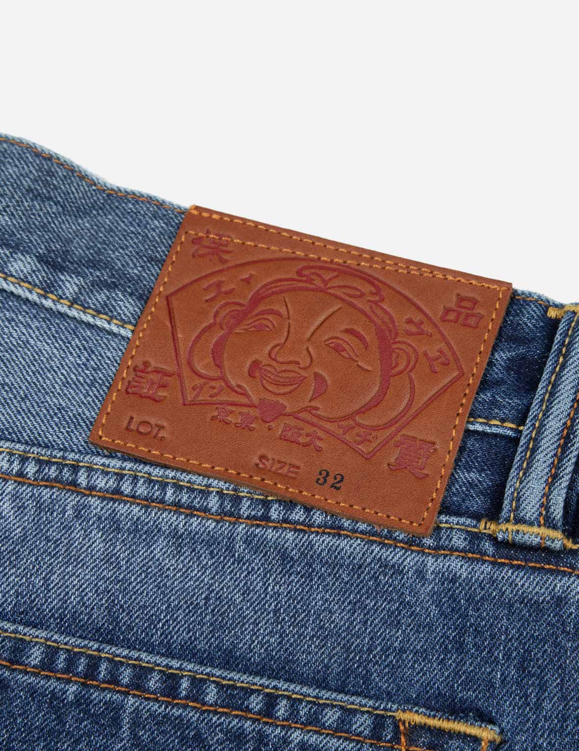 Sherpa Daicock Straight Fit Denim Shorts