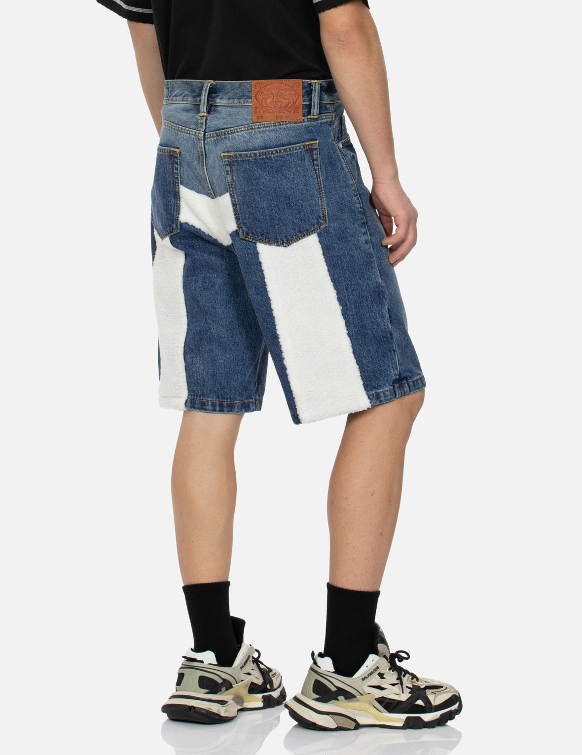 Sherpa Daicock Straight Fit Denim Shorts