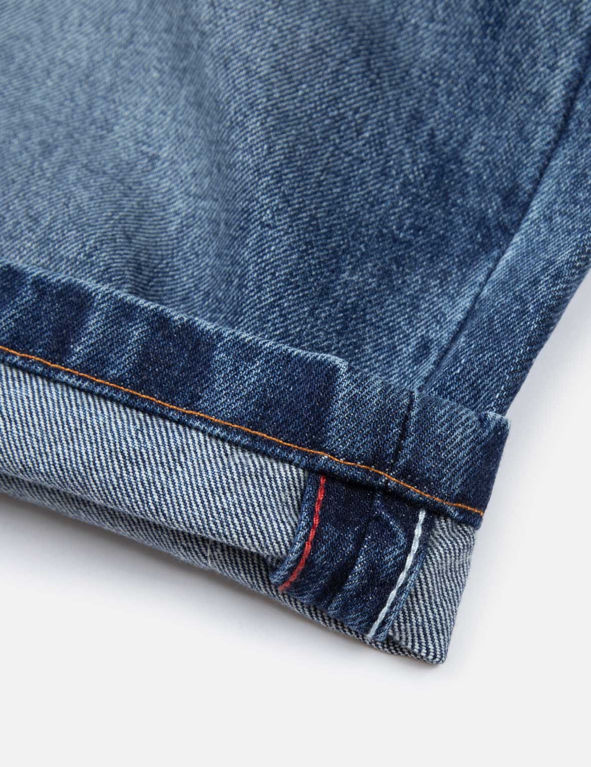 Sherpa Daicock Straight Fit Denim Shorts