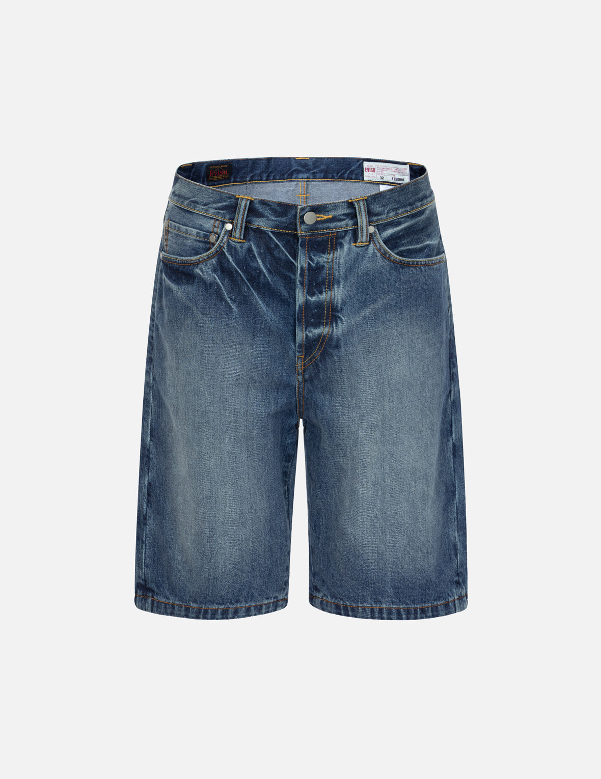 Sherpa Daicock Straight Fit Denim Shorts
