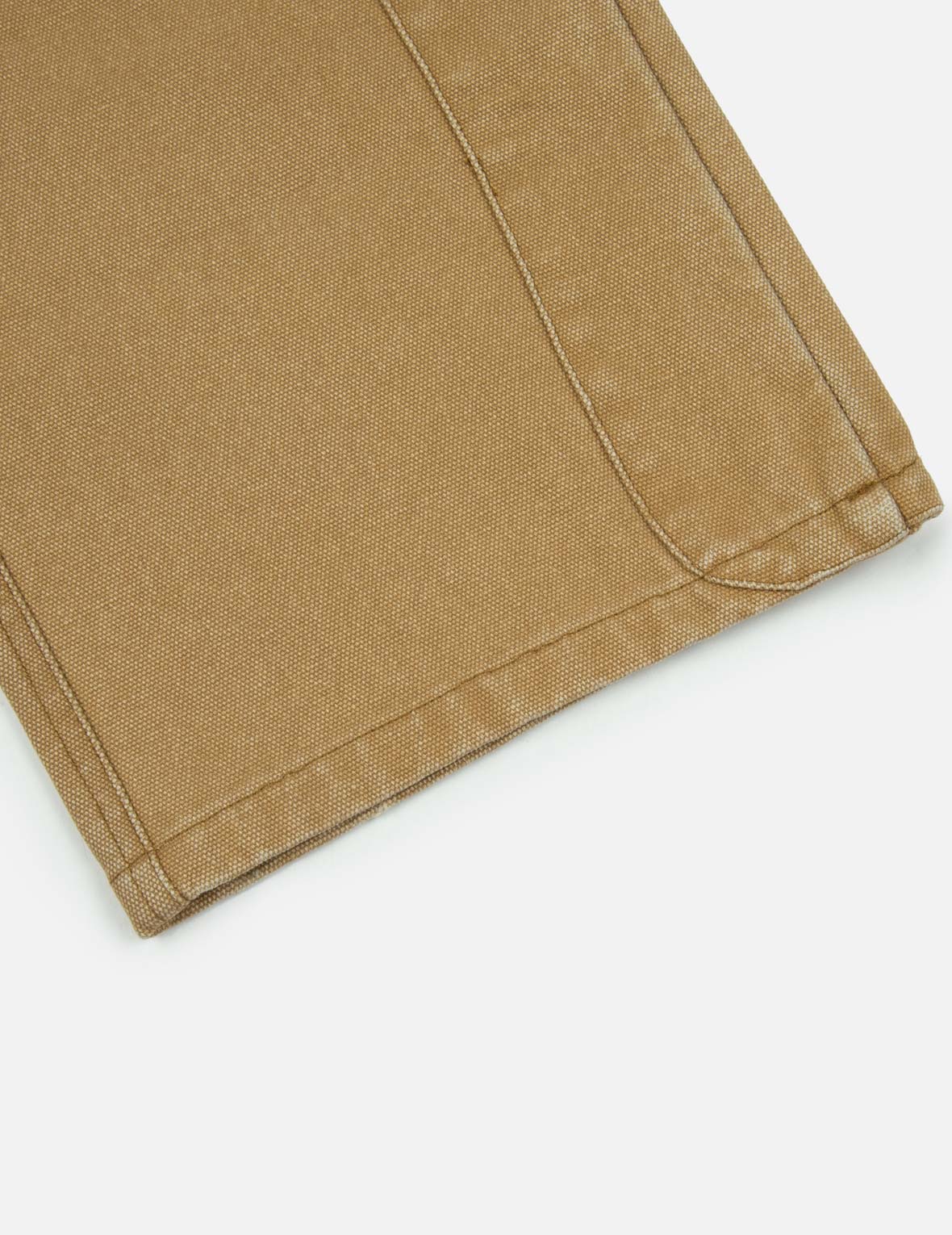 海鷗貼布刺繡鬆身闊腿木工褲