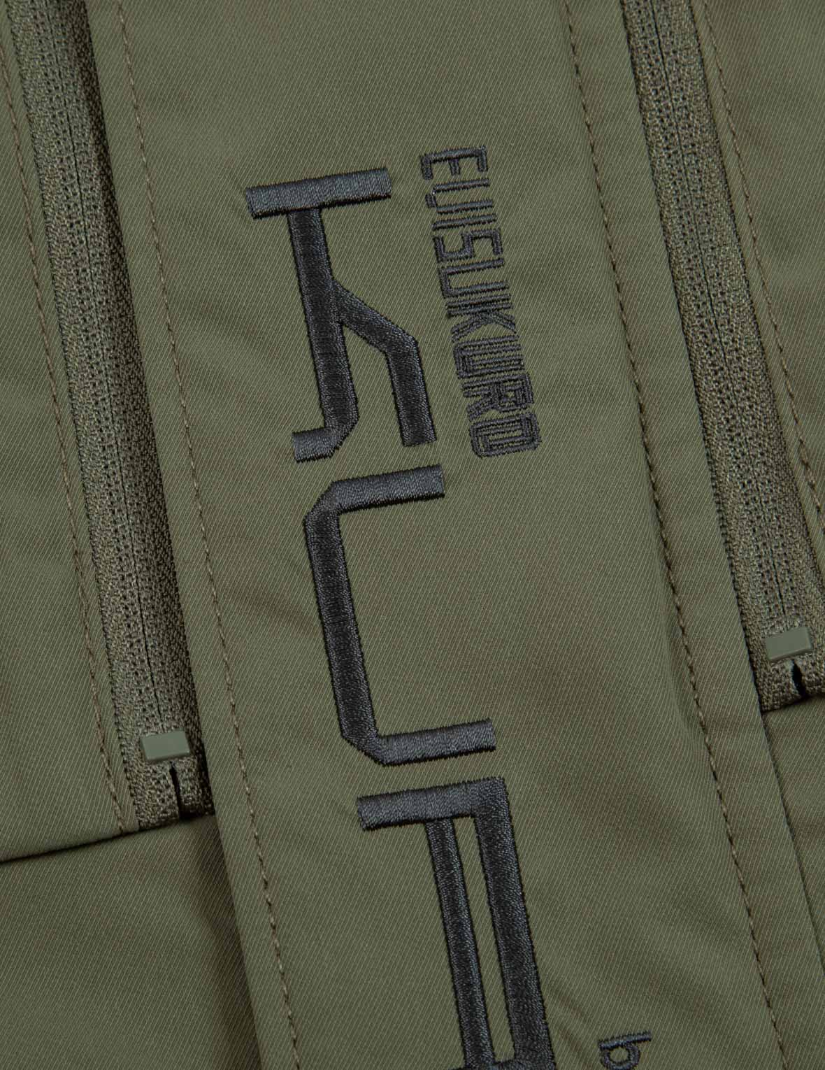 Logo刺繡襯衫式夾克