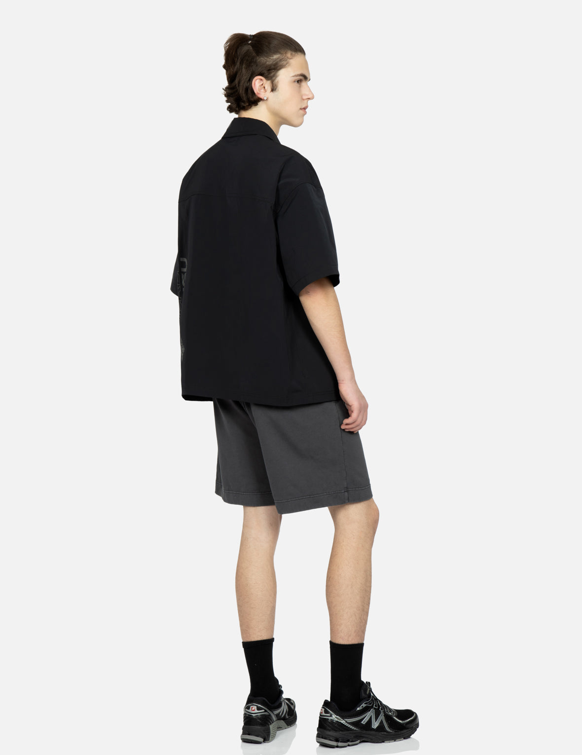Logo and Seagull Embroidery Utility Shirt