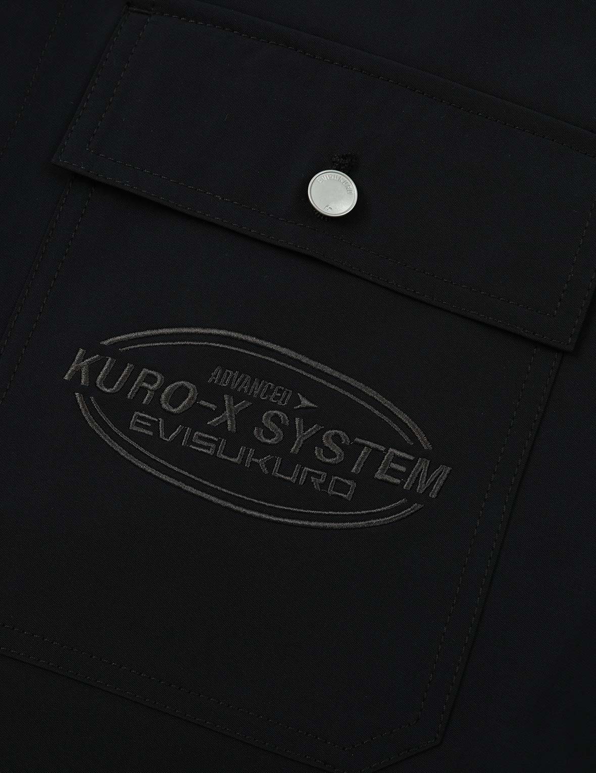 Logo and Seagull Embroidery Utility Shirt