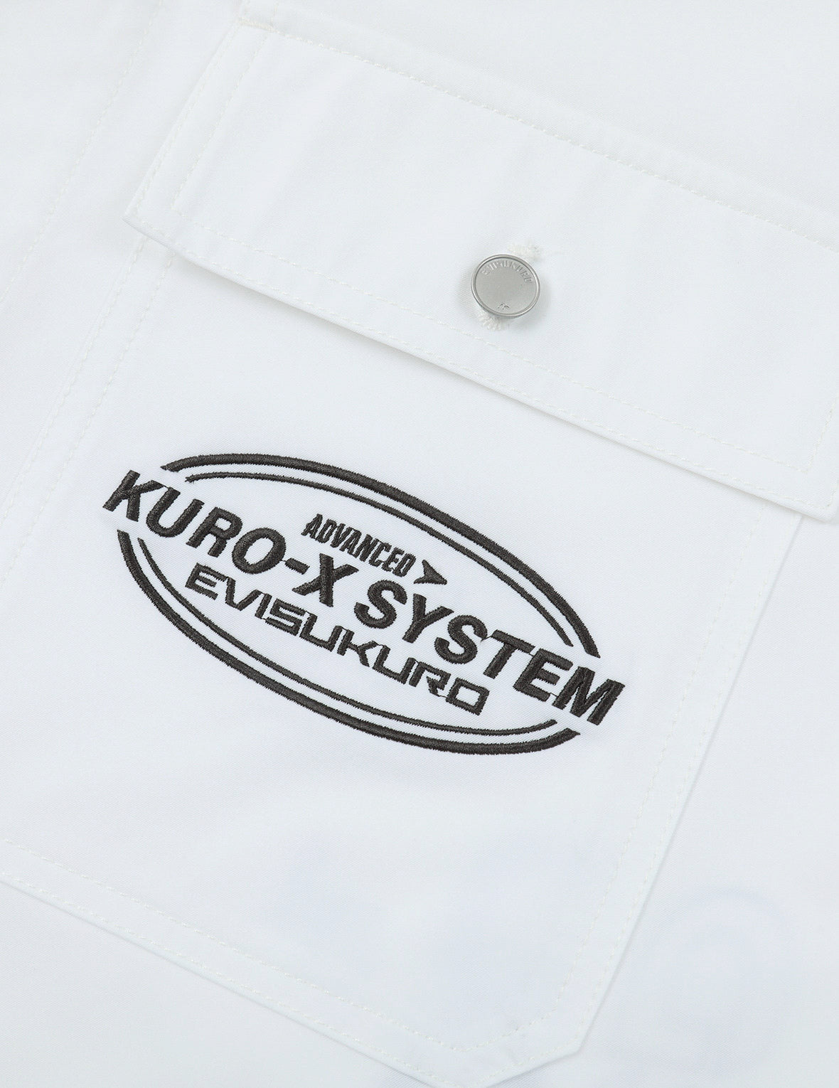 Logo and Seagull Embroidery Utility Shirt