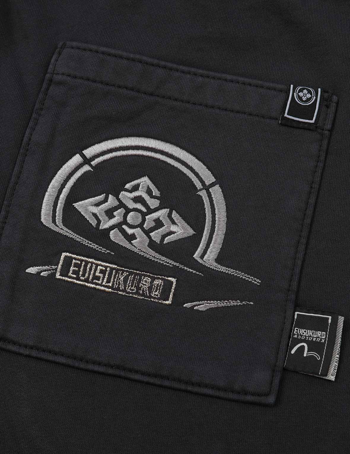 變形家花刺繡運動短褲