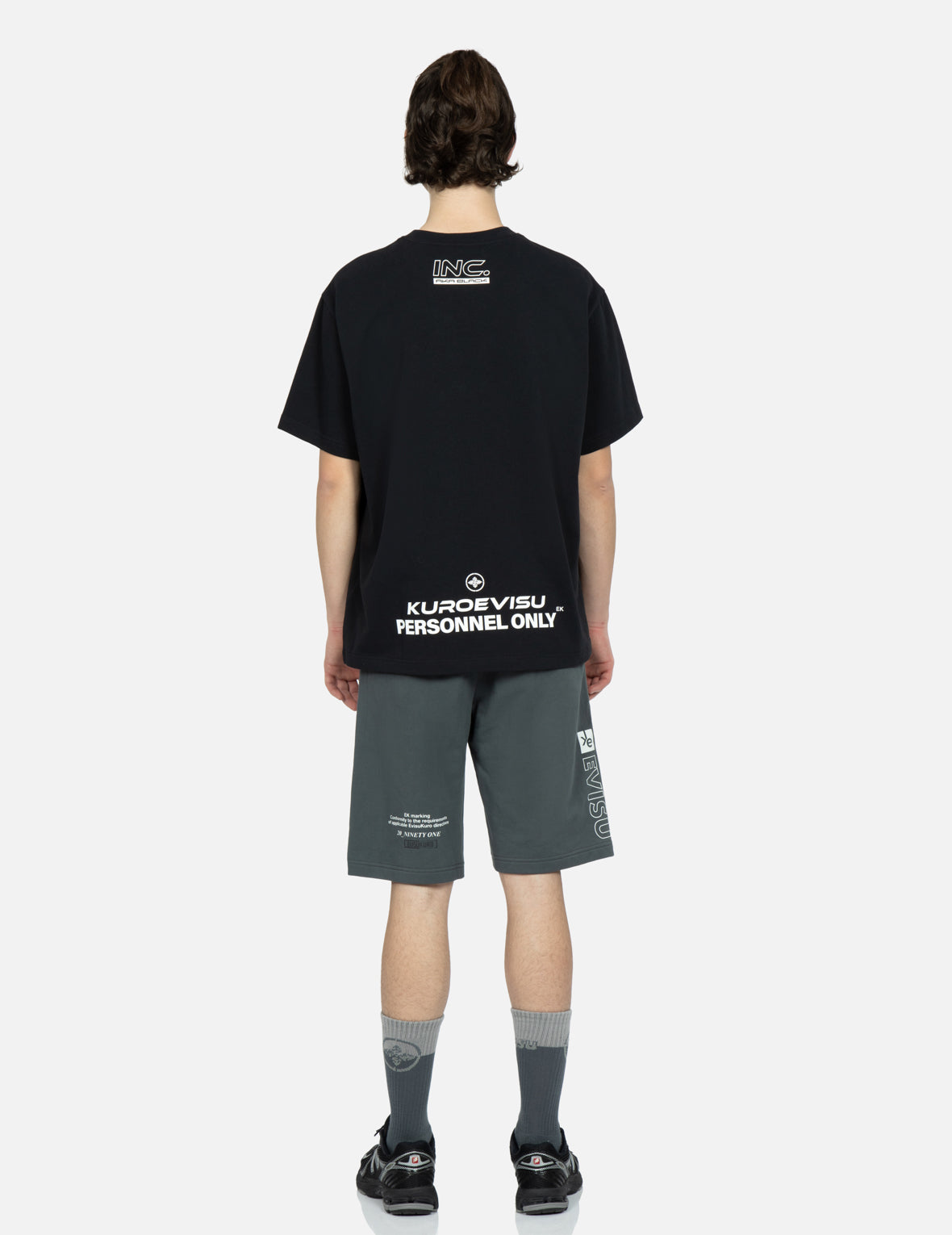 Seagull and Logo Print T-Shirt