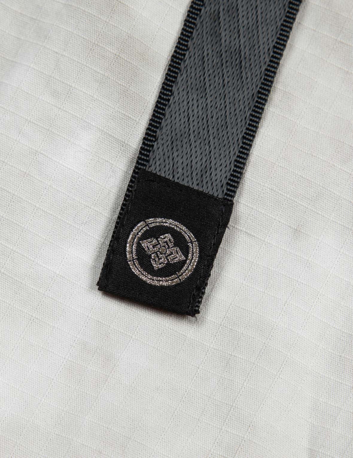 家花刺繡寬版紮染工裝束腳褲