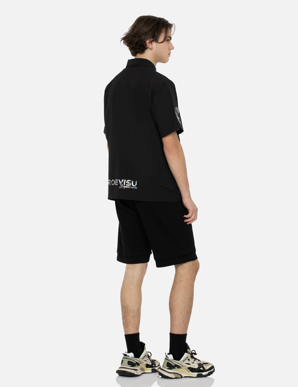 2-in-1 Regular Fit Short-Sleeves Shirt
