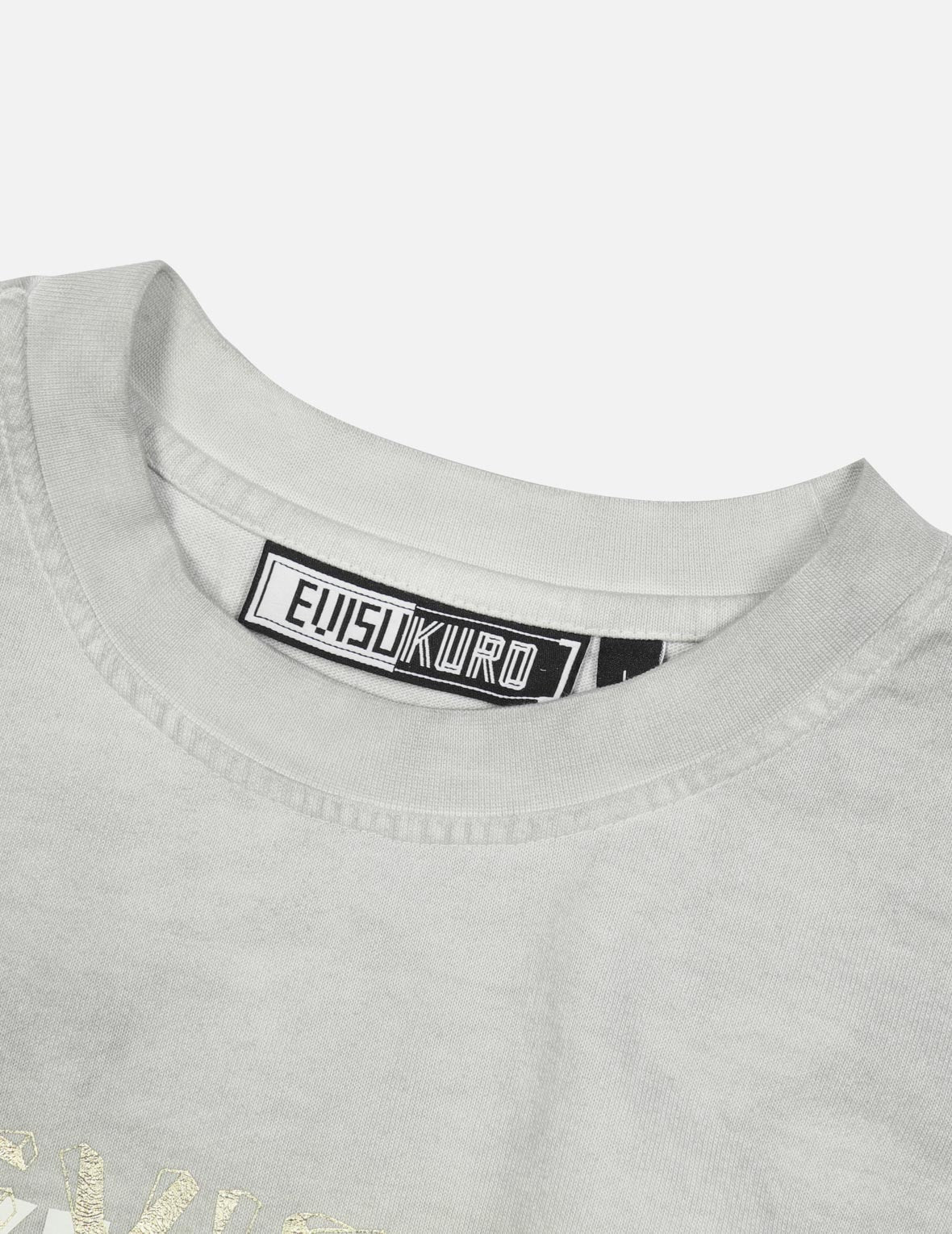 Spray Dyed Multi Logo Print Loose Fit T-shirt