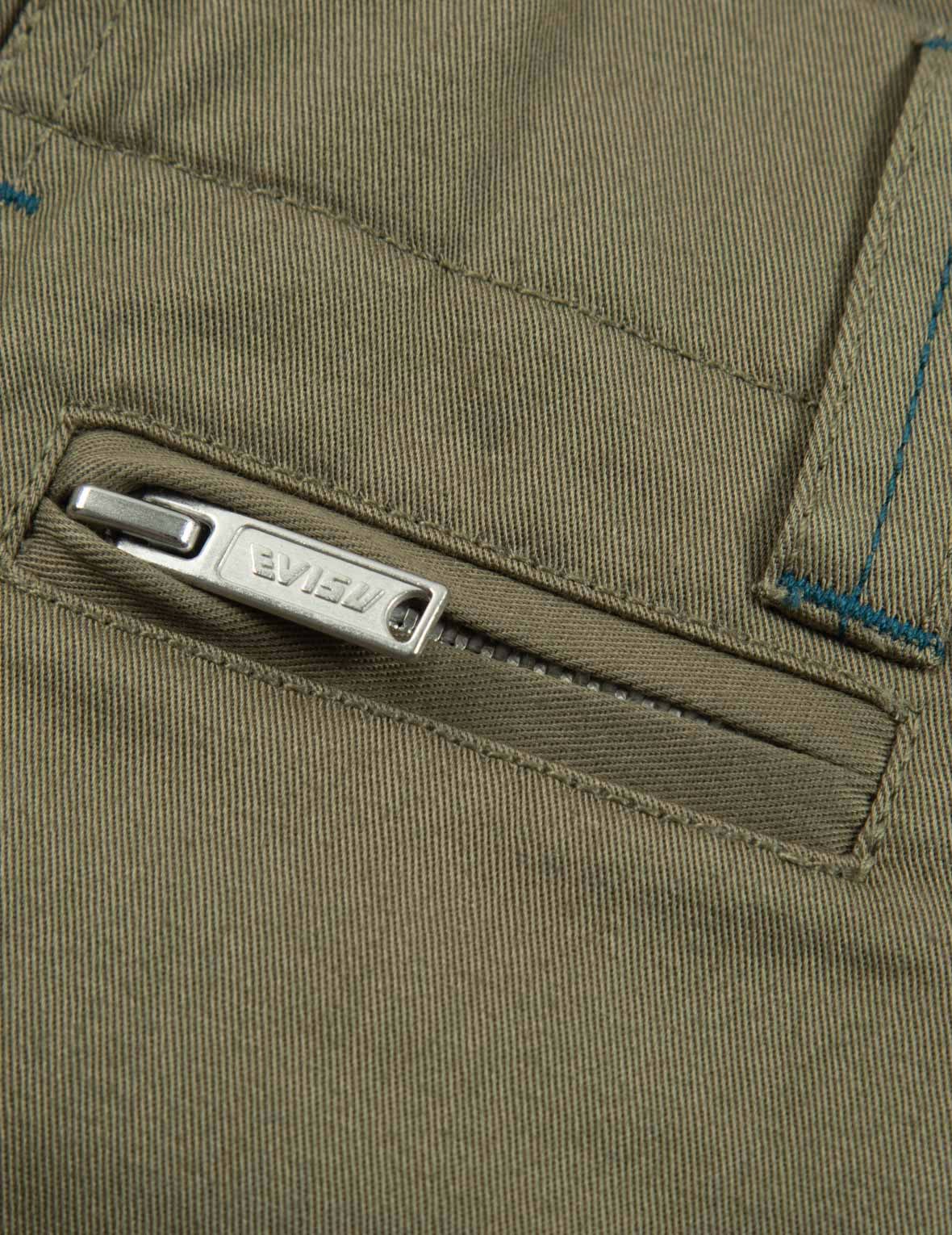 Stencil Slogan and Seagull Print Bermuda Pants