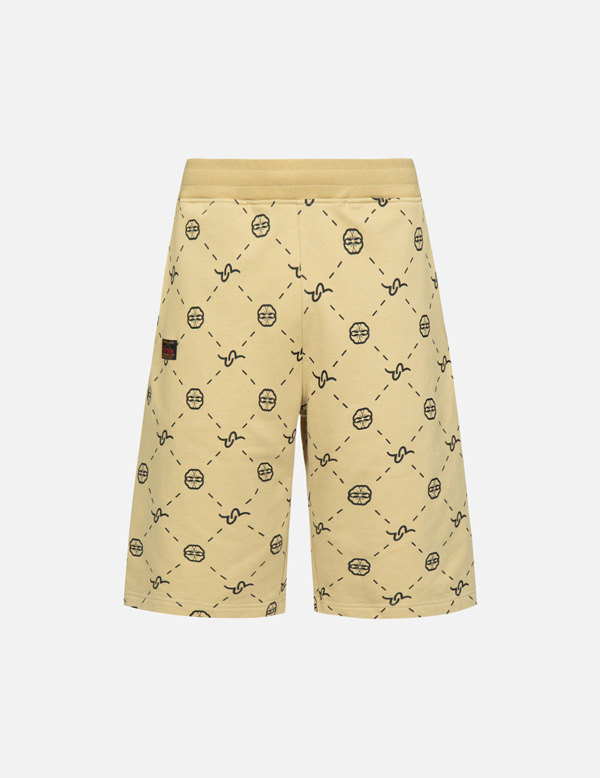 Monogram Print Sweat Shorts