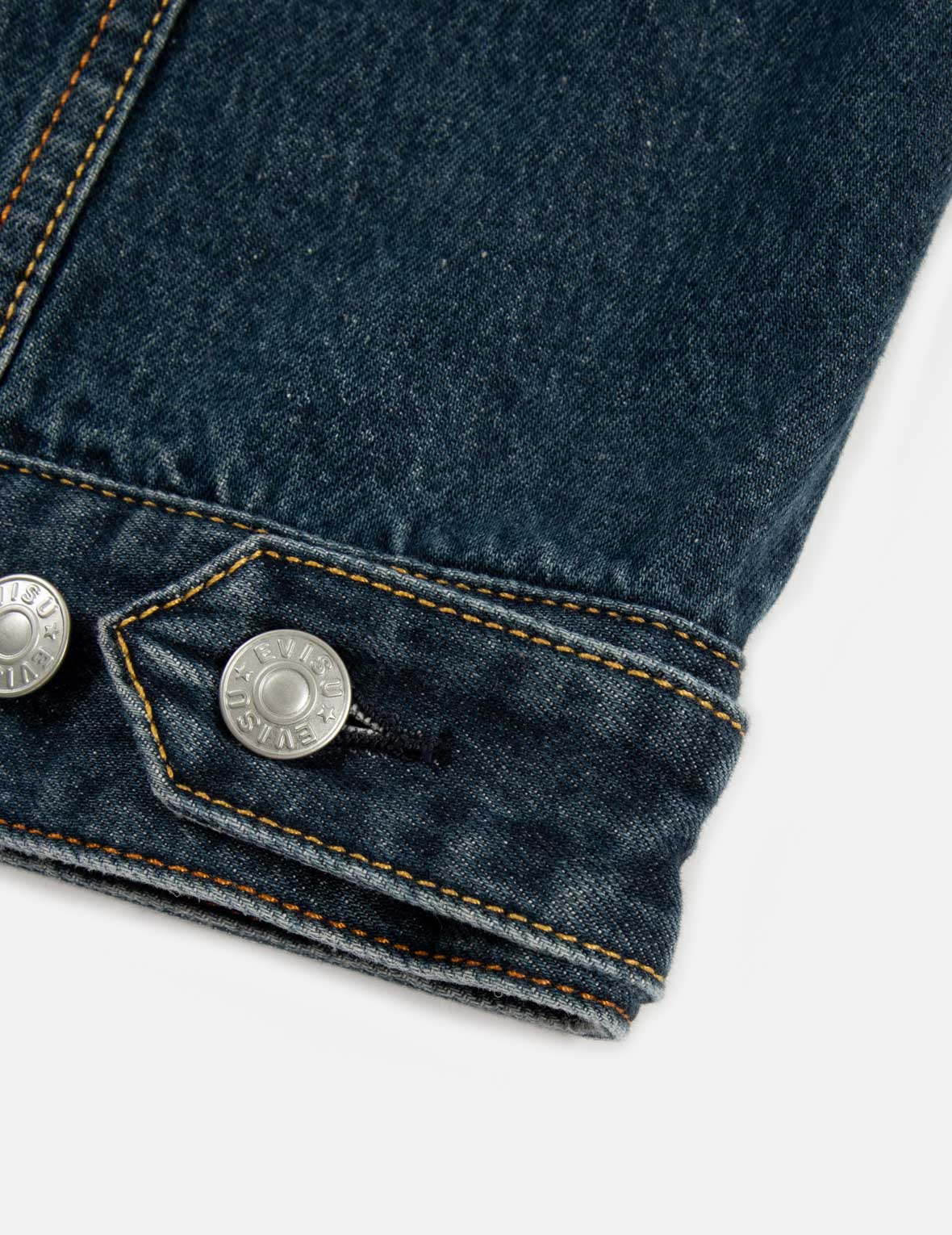 鑽石達摩和海鷗印花寬版牛仔外套