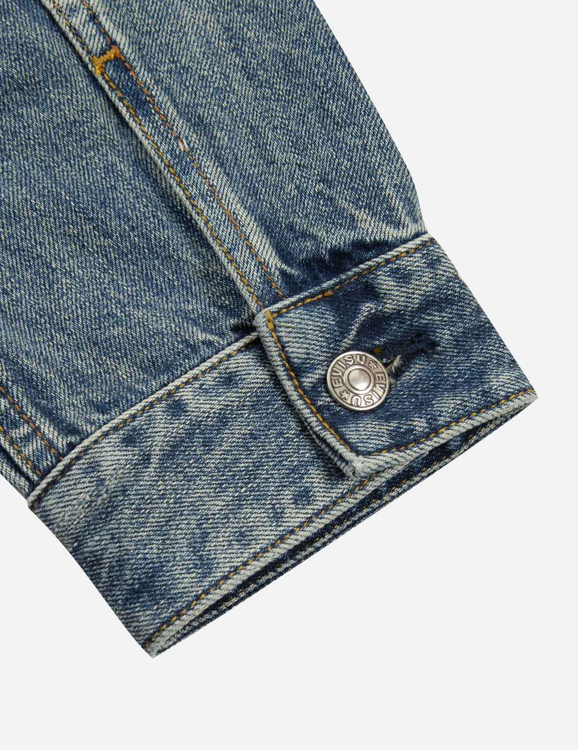 Seagull Embroidery
Godhead Print Relax Fit Denim Jacket
