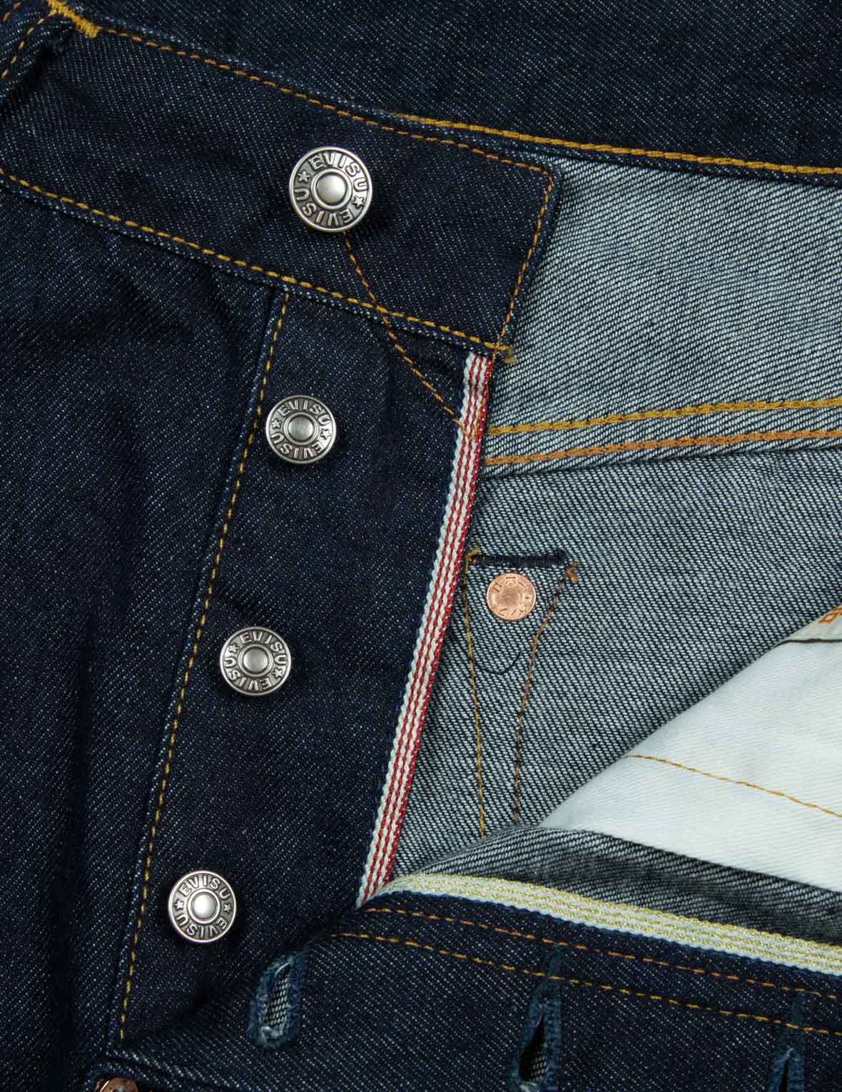 海鷗與佛頭刺繡燈籠牛仔褲