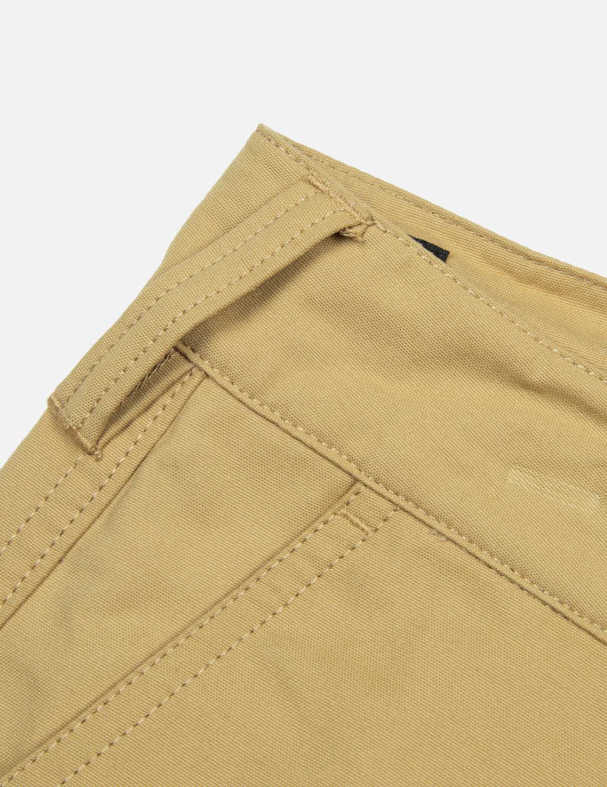 海鷗刺繡和旗幟織標寬版休閒休閒褲