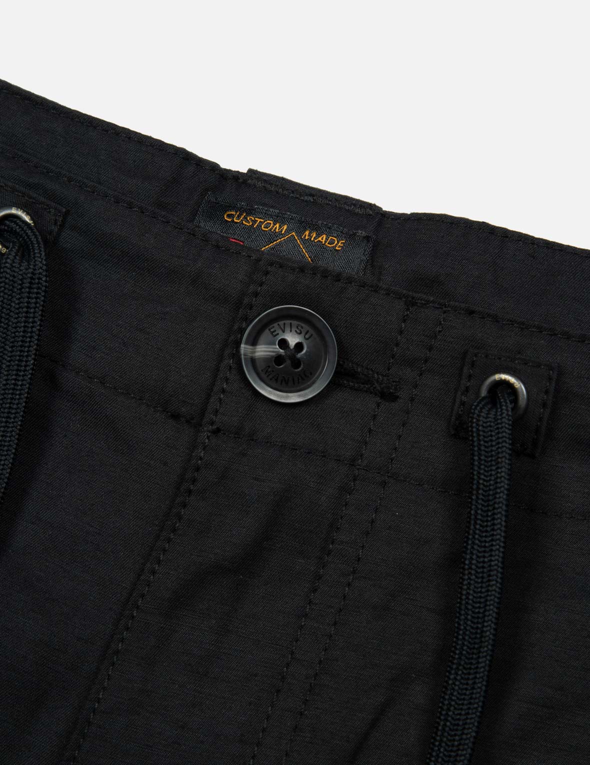 小海鷗刺繡寬版長褲