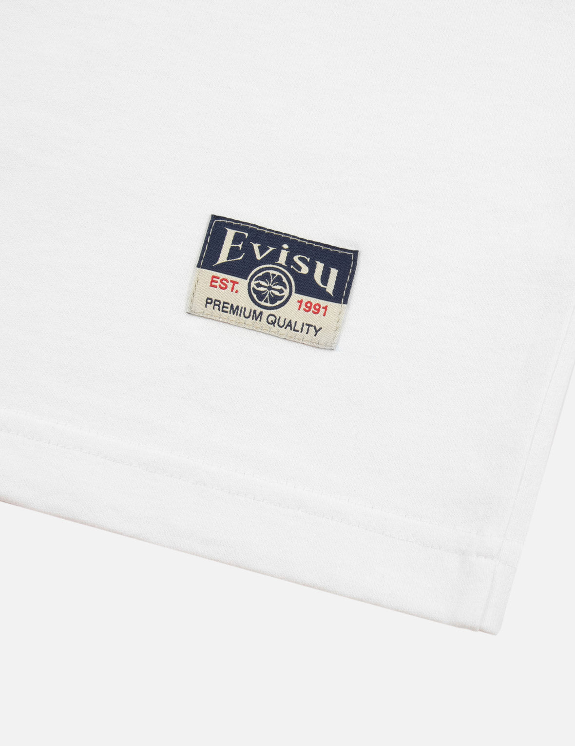 Multi-Hanafuda Daruma and Daicock Print Loose Fit T-shirt