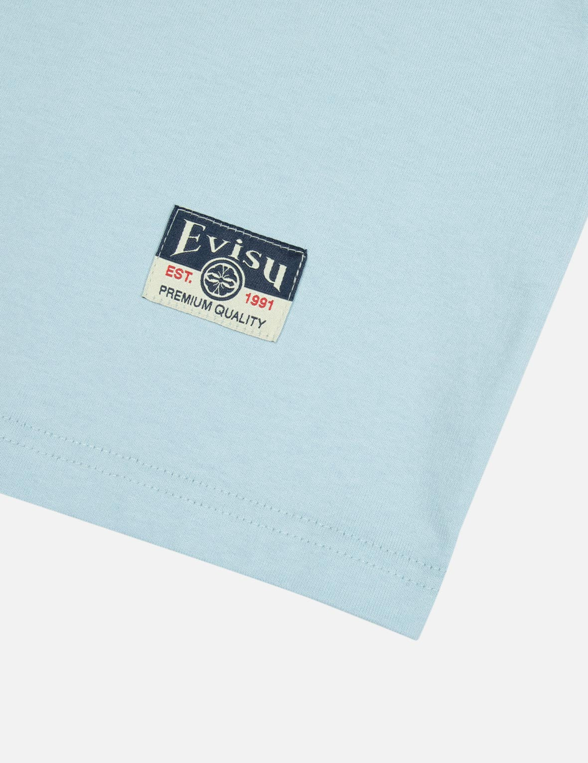 Logo and Gaming Daruma Print Relax Fit T-shirt