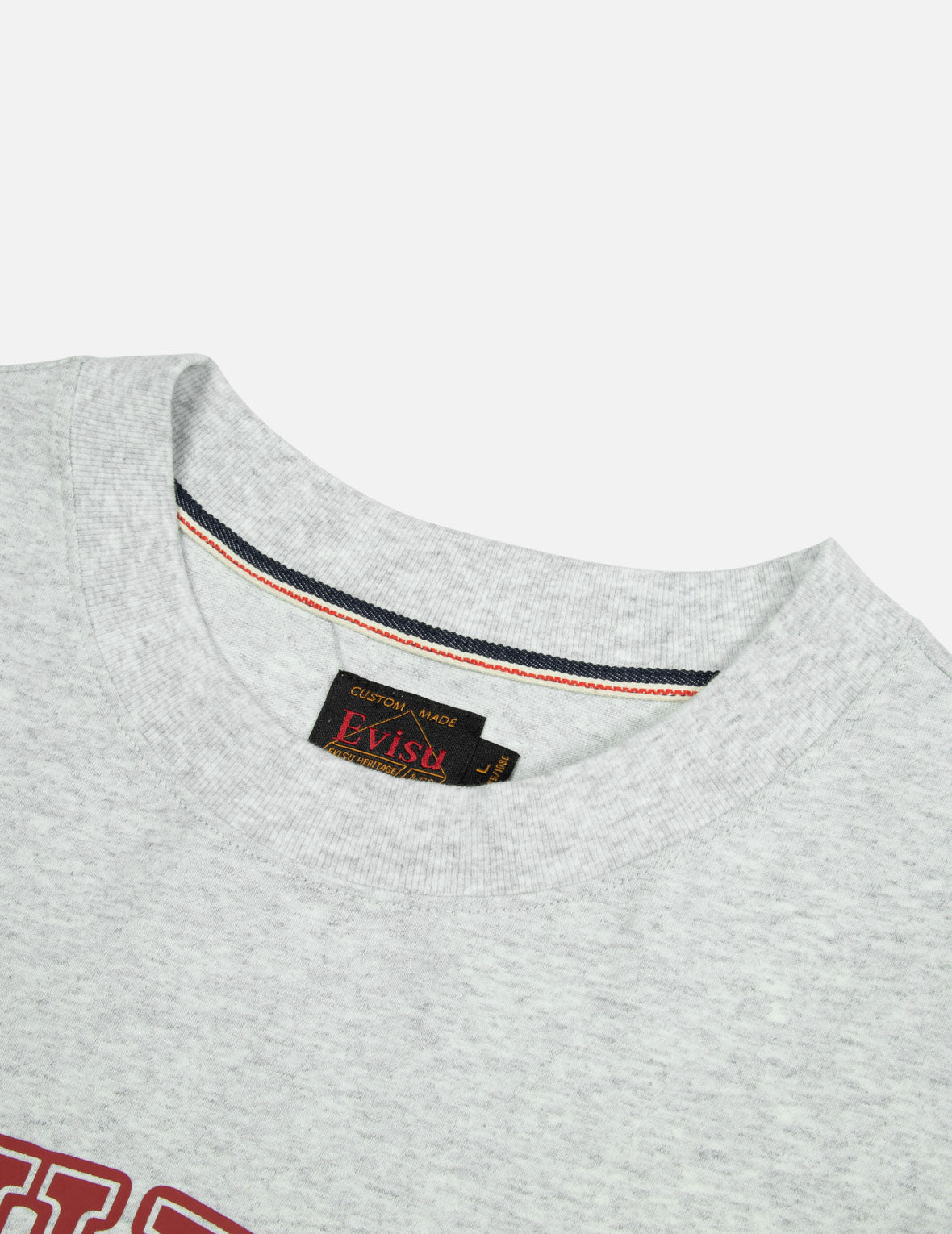 Logo and Gaming Daruma Print Relax Fit T-shirt