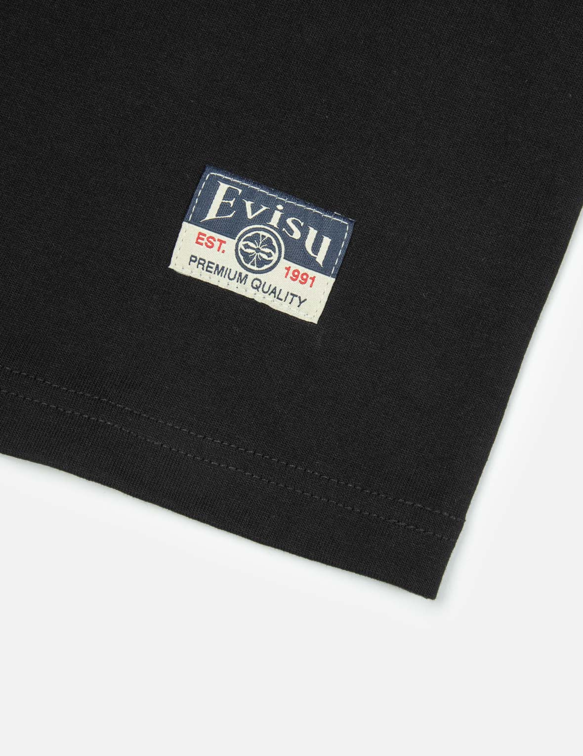 仿真數位印花寬版休閒T恤