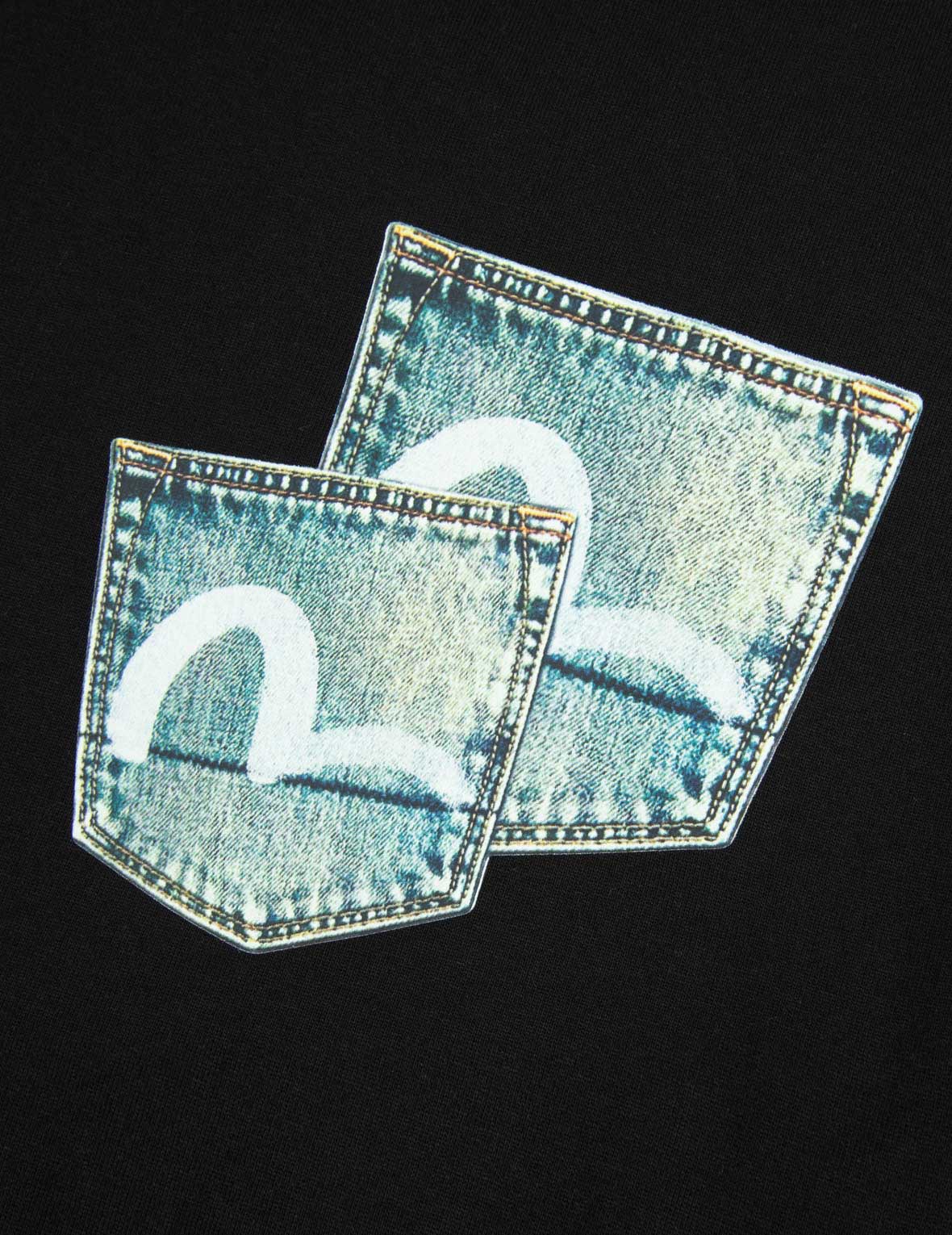 仿真數位印花寬版休閒T恤