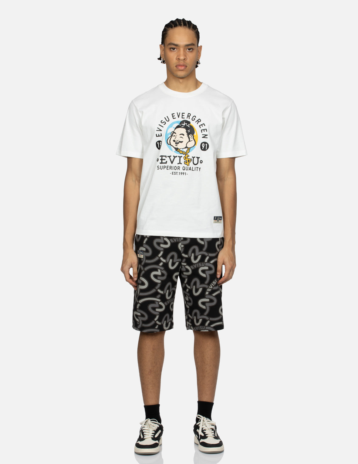 Playful Godhead Print Regular Fit T-Shirt