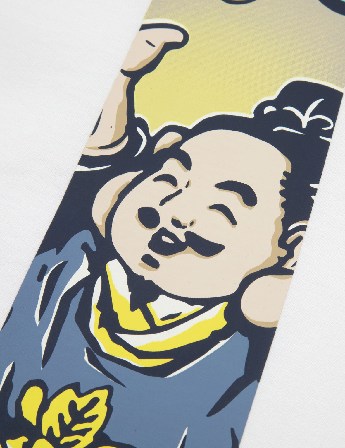 佛頭大M印花寬版休閒T恤