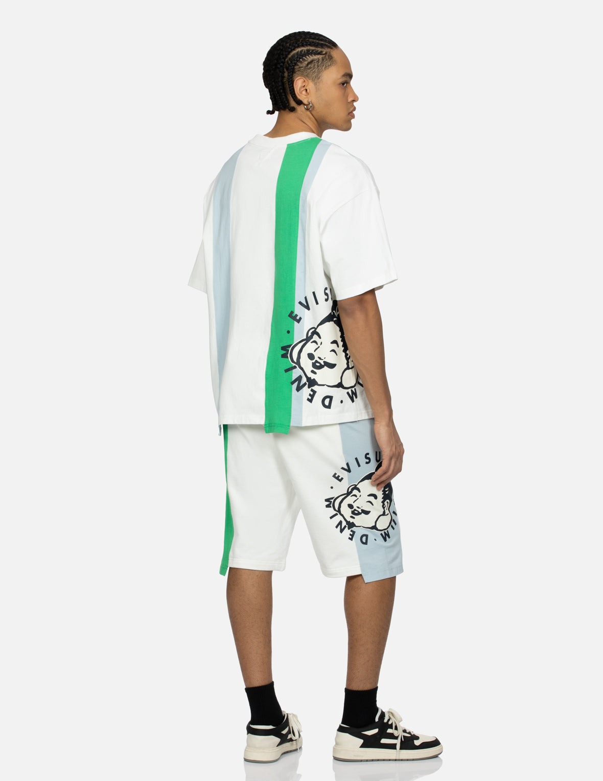 Deconstructed Playful Godhead Printed Loose Fit T-shirt